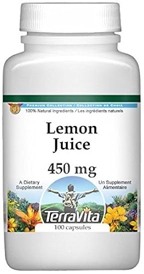 Lemon Juice - 450 mg (100 Capsules, ZIN: 520672) 463381