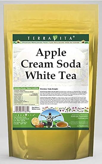 Apple Cream Soda White Tea (25 tea bags, ZIN: 536836) -