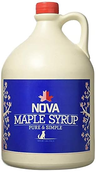 Nova Maple Syrup - Pure Grade-A Maple Syrup (Gallon) 60