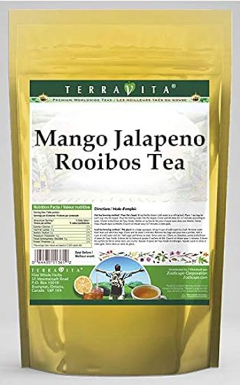 Mango Jalapeno Rooibos Tea (25 tea bags, ZIN: 546044) -