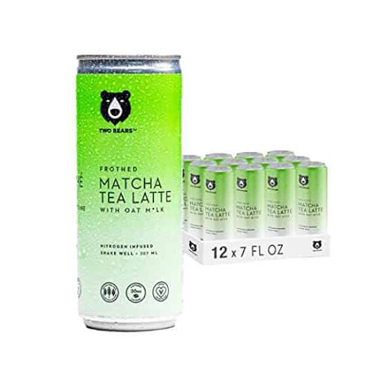 Iced Coffee Nitro Brew Beverages - Two Bears Matcha Gre