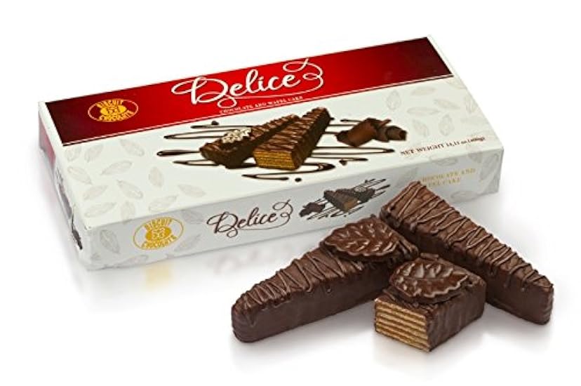 Imported Delice Chocolate and Wafer Cake 500g (Pack 4) 