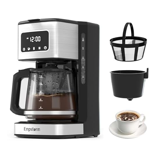 Empstorm Coffee Machine for 8 to 12 Cup Large Coffee Ma