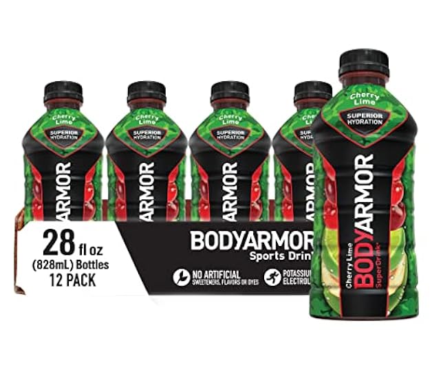 BODYARMOR Sports Drink Sports Beverage, Cherry Lime, Co