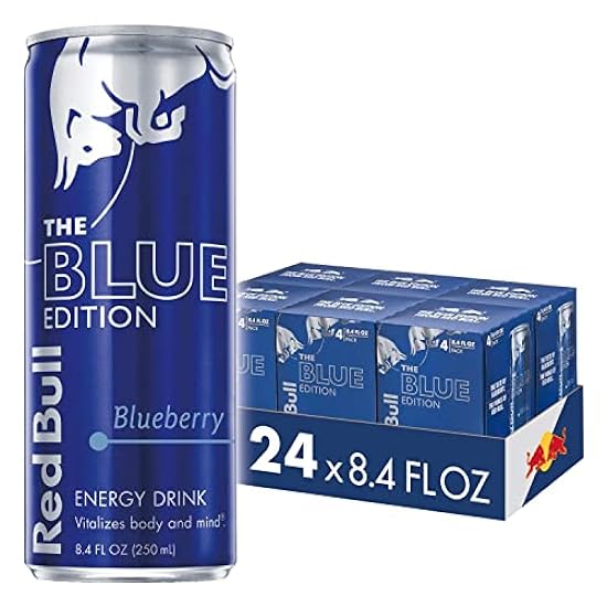 Red Bull Blue Edition Blueberry Energy Drink, 8.4 Fl Oz