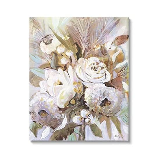 Stupell Industries Abstract Flower Bouquet Mixed Floral