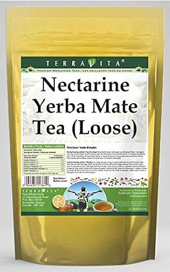 Nectarine Yerba Mate Tea (Loose) (8 oz, ZIN: 554973) - 