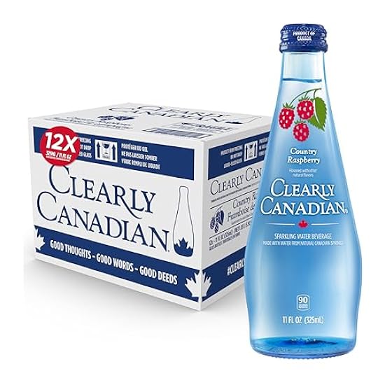 Clearly Canadian Country Raspberry Sparkling Spring Wat
