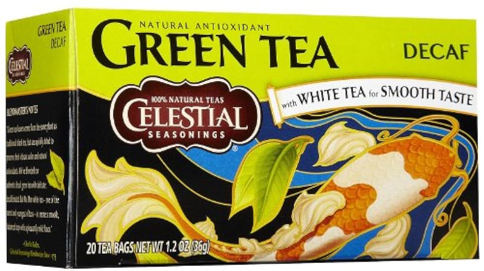 Celestial Seasonings Decaf Green Tea Bags - 20 Count - 