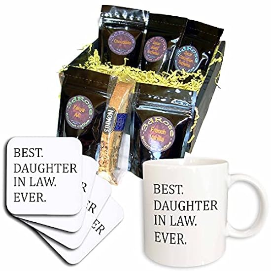 3dRose Best Daughter in law ever - gifts for family and... - Coffee Gift Baskets (cgb_151493_1) 675198774