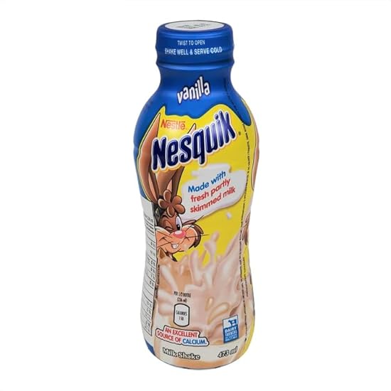 Nestle Nes quik Vanilla Milk Shake - Shelf Stable, 473ml/6 fl. oz (Pack of 12) Shipped from Canada 290167146