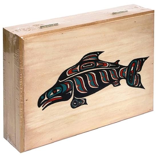 Alaska Smokehouse Smoked Salmon Fillet in Wood Gift Box