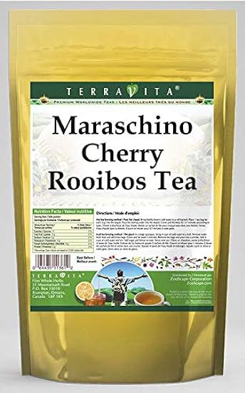 Maraschino Cherry Rooibos Tea (50 tea bags, ZIN: 532611) - 2 Pack 354632050