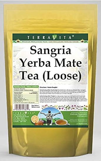 Sangria Yerba Mate Tea (Loose) (8 oz, ZIN: 557417) - 3 