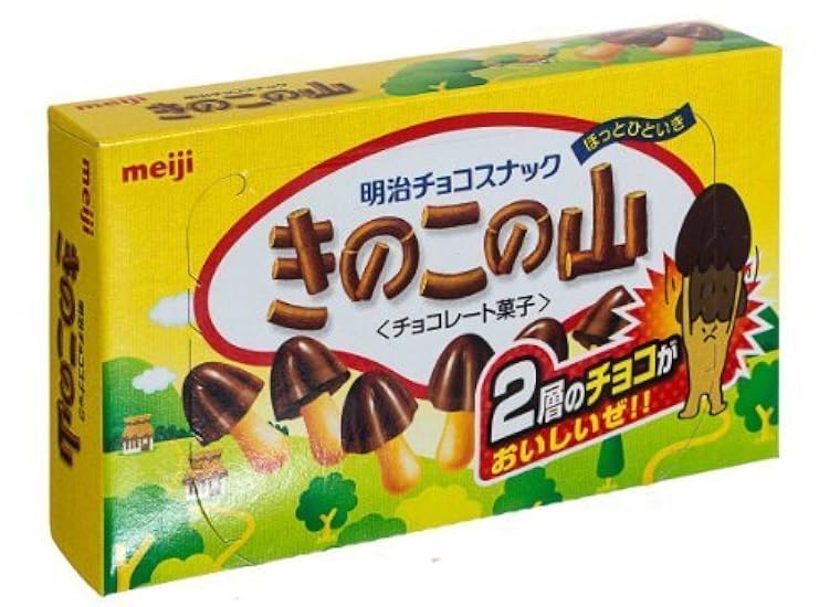 Meiji Choco Kinoko Yama, 2.89 Ounce (Pack of 10) by Mei