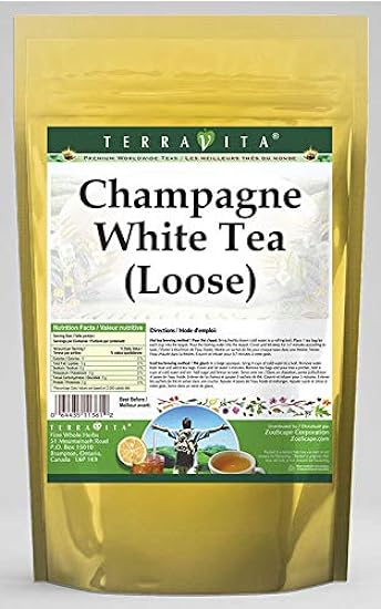 Champagne White Tea (Loose) (4 oz, ZIN: 538638) - 3 Pac