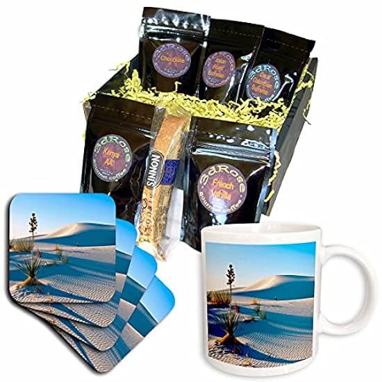 3dRose New Mexico, White Sands NM, Transverse Dunes Yucca -... - Coffee Gift Baskets (cgb_92537_1) 992115709