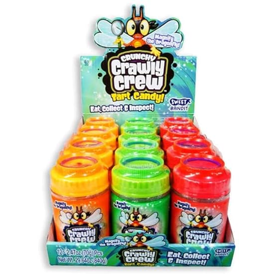 Crunchy Crawly Crew Tart Candy 2.47 oz. - Case of 12 16