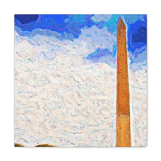 The Washington Monumentalism - Canvas 16″ x 16″ / Premi