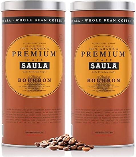 Saula Premium Bourbon Coffee Beans - 100% Arabica Espre