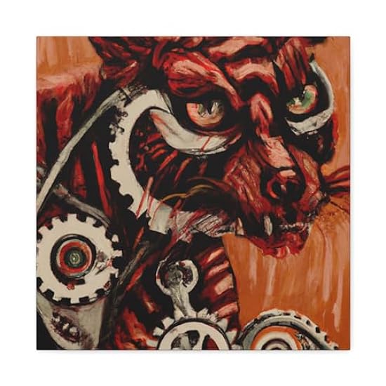 Tasmanian Tiger Tribute - Canvas 20″ x 20″ / Premium Gallery Wraps (1.25″) 59806369