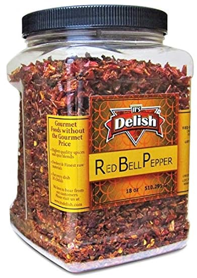 Dehydrated Dried Red Bell Pepper by It´s Delish – 