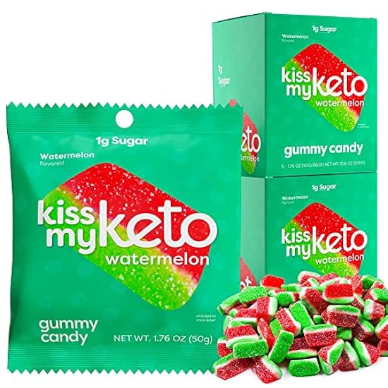 Kiss My Keto Gummies Candy – Low Carb Watermelon Candy 