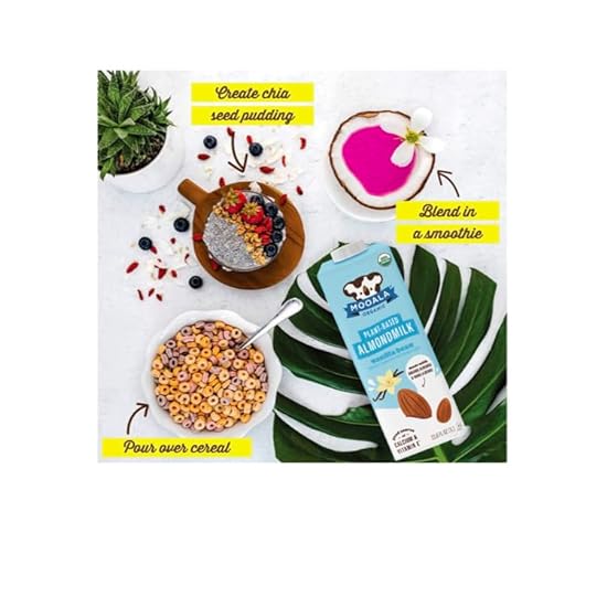 Mooala – Organic Vanilla Bean Almondmilk, 33.8 oz (Pack of 6) – Shelf-Stable, Non-Dairy, Gluten-Free, Vegan & Plant-Based Beverage 718526799