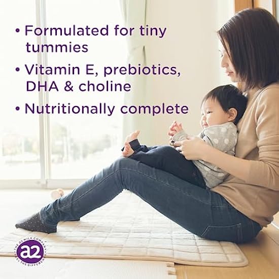 a2 Platinum Premium Infant Formula for Babies 0-12 Months | Milk-based Powder with Iron | Nutritionally Complete | Vitamin E, Prebiotics, DHA, Choline – 31.7- oz Can 362537628