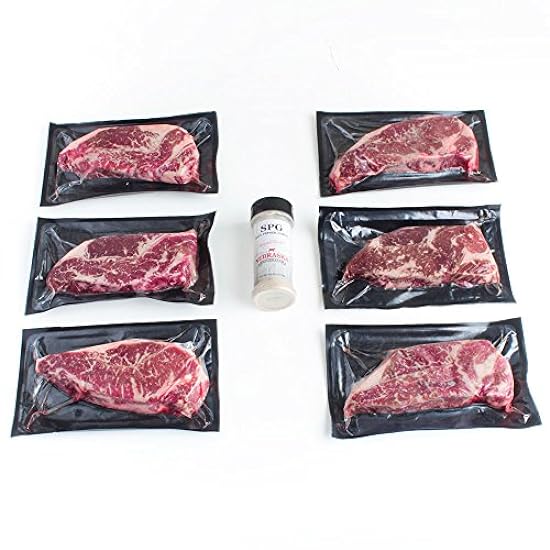New York Strip End-Cut by Nebraska Star Beef - All Natural Hand Cut and Trimmed Steaks Delivered to Your Door 461951661