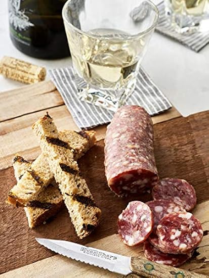 Carnivore Club Gift Box (Gourmet Food Gift) 5 Italian Meats Sampler From Nduja Artisans - Comes in a Premium Gift Box - Food Basket - Great with Crackers Cheese Wine - Ultimate Gift for Meat Lovers 240965969