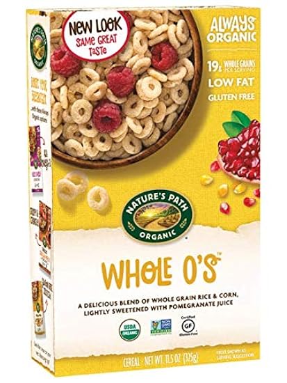 Nature´s Path Whole O´s Cereal Gluten Free 12