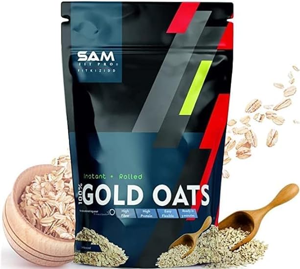 SENTA SamFit Pro Gold Oats (Instant+Rolled), 1 KG 10937