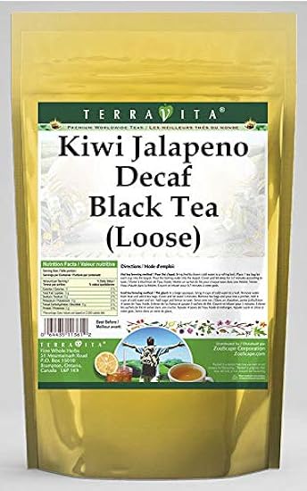 Kiwi Jalapeno Decaf Black Tea (Loose) (4 oz, ZIN: 54603