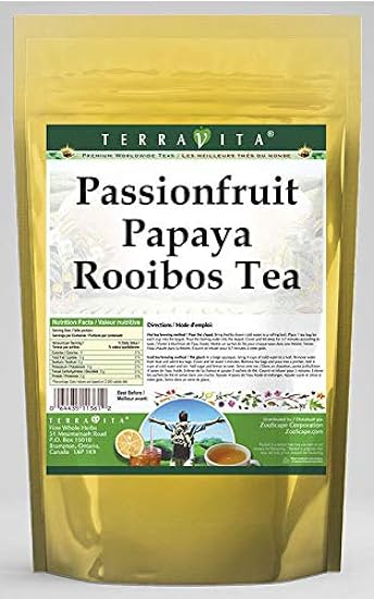 Passionfruit Papaya Rooibos Tea (25 tea bags, ZIN: 5405