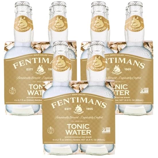 Fentimans Tonic Water - Carbonated Water Infused With Q