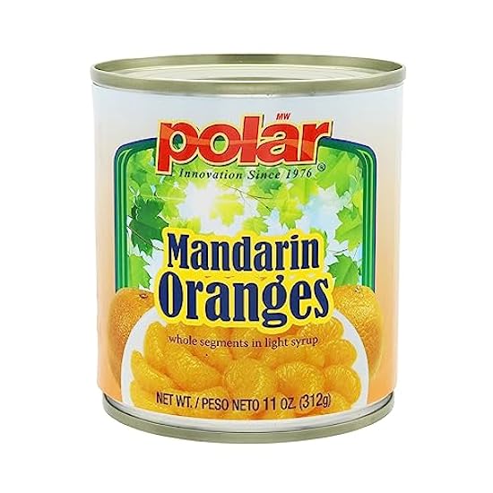 MW Polar Canned Fruit, Mandarin Oranges, 11 Ounce (Pack