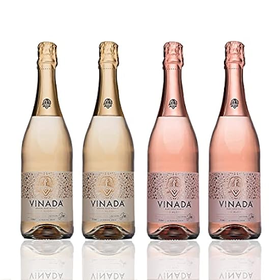 VINADA - Sparkling Gold & Rosé Variety Pack - Zero Alco