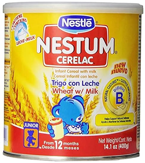 Nestle Nestum Infant Cereal (Wheat and Milk, Pack of 6)