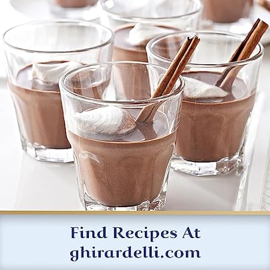 Ghirardelli Double Chocolate Hot Cocoa Mix, 3 Pound Box, (Approximately 43) 0.85 oz Packets with By The Cup Cocoa Scoop 180745113