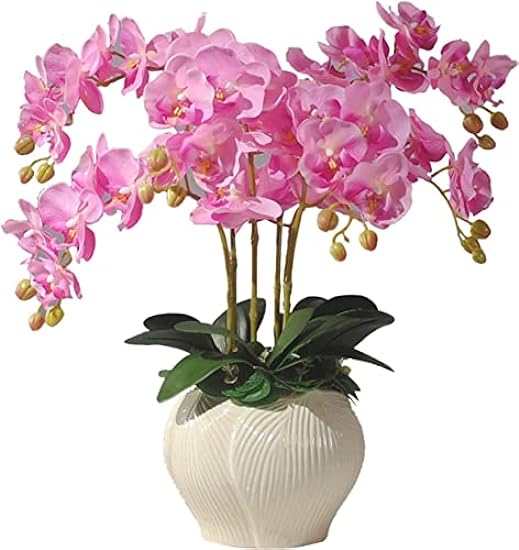 FMOGGE Beautiful Orchids Artificial Flowers Artificial 