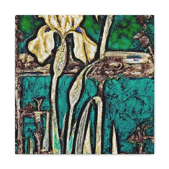 Iris in Bloom, 1785 - Canvas 16″ x 16″ / Premium Galler