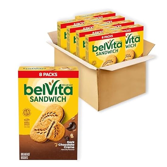 belVita Breakfast Sandwich Dark Chocolate Creme Breakfa