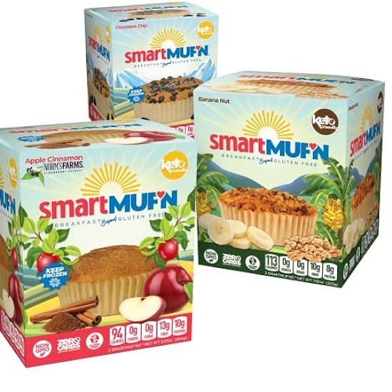 Smart Baking Company Smartmuf´n MVP Value Pack, Gluten-free Keto Snacks (3 Box Variety) 902284659