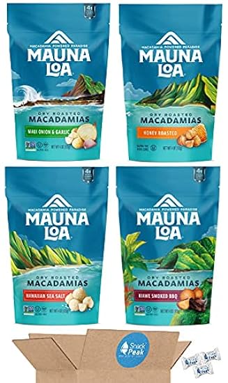 Mauna Loa Macadamia Nuts Snack Peak Variety Gift Box – 