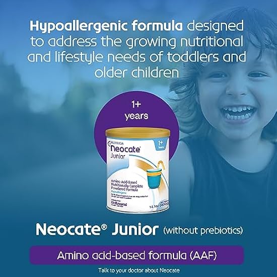 Neocate Junior Amino Acid-Based Formula without Prebiotics - Unflavored - 14.1 Oz Can 284851561
