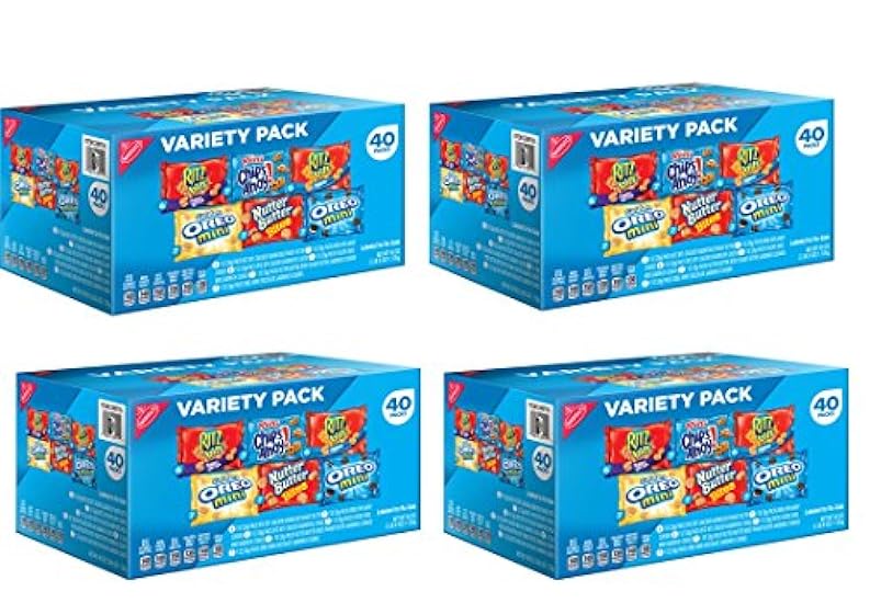 Nabisco, Mini Snack Variety Pack 40 Pouches sktFdeB (Pa