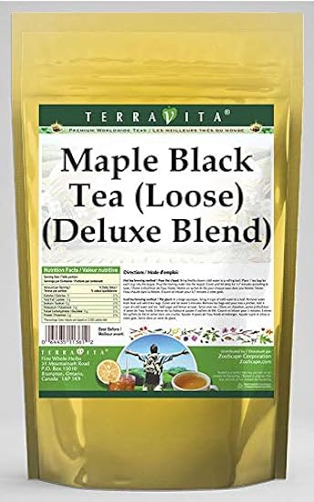 Maple Black Tea (Loose) (Deluxe Blend) (8 oz, ZIN: 5314
