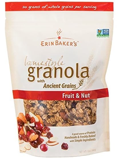 Erin Baker´s Homestyle Granola, Fruit & Nut, 12-Ou