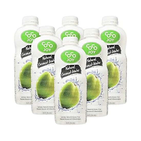 CoCo Joy Natural Coconut Water, 100% Coconut Water, Fre